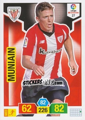 Sticker Muniain - Liga Santander 2018-2019. Adrenalyn XL n. 27 - Panini