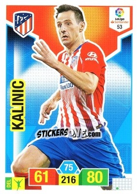 Sticker Kalinic - Liga Santander 2018-2019. Adrenalyn XL - Panini