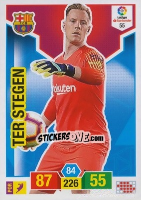 Sticker Ter Stegen - Liga Santander 2018-2019. Adrenalyn XL - Panini