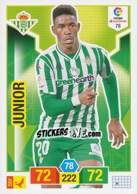 Sticker Junior - Liga Santander 2018-2019. Adrenalyn XL n. 78 - Panini
