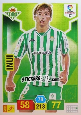 Figurina Inui - Liga Santander 2018-2019. Adrenalyn XL - Panini