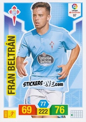 Sticker Fran Beltrán - Liga Santander 2018-2019. Adrenalyn XL n. 97 - Panini