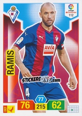 Sticker Ramis - Liga Santander 2018-2019. Adrenalyn XL - Panini