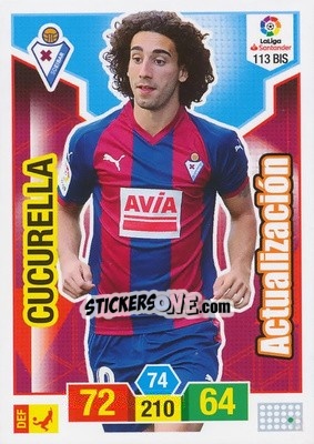 Sticker Cucurella - Liga Santander 2018-2019. Adrenalyn XL n. 113bis - Panini