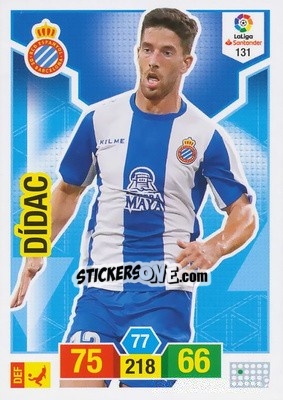 Sticker Dídac - Liga Santander 2018-2019. Adrenalyn XL n. 131 - Panini