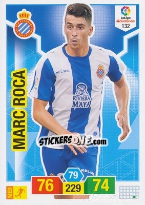 Sticker Marc Roca - Liga Santander 2018-2019. Adrenalyn XL n. 132 - Panini