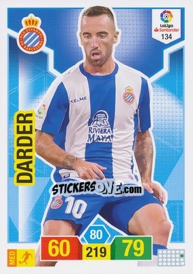 Sticker Darder - Liga Santander 2018-2019. Adrenalyn XL n. 134 - Panini