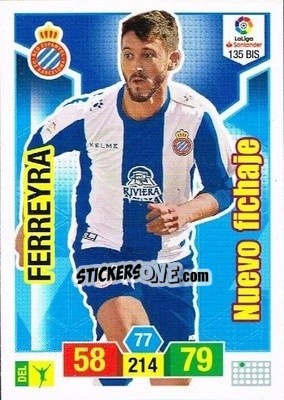 Sticker Ferreyra - Liga Santander 2018-2019. Adrenalyn XL n. 135bis - Panini