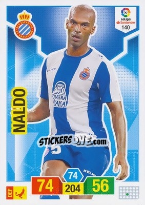 Sticker Naldo - Liga Santander 2018-2019. Adrenalyn XL n. 140 - Panini
