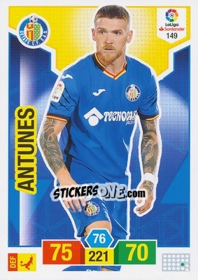 Sticker Antunes - Liga Santander 2018-2019. Adrenalyn XL n. 149 - Panini