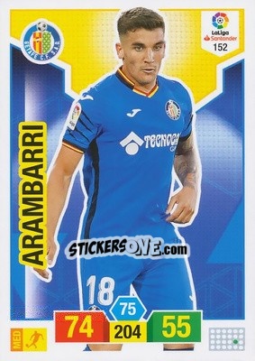 Sticker Arambarri - Liga Santander 2018-2019. Adrenalyn XL n. 152 - Panini