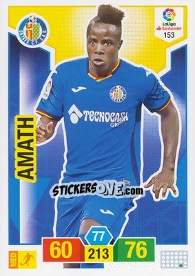 Sticker Amath - Liga Santander 2018-2019. Adrenalyn XL n. 153 - Panini