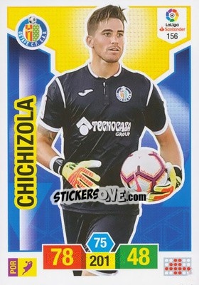 Sticker Chichizola - Liga Santander 2018-2019. Adrenalyn XL - Panini