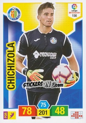 Cromo Chichizola - Liga Santander 2018-2019. Adrenalyn XL - Panini