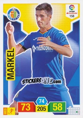 Sticker Markel - Liga Santander 2018-2019. Adrenalyn XL n. 158 - Panini