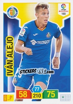 Sticker Iván Alejo - Liga Santander 2018-2019. Adrenalyn XL n. 160 - Panini