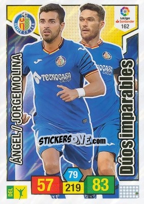 Sticker Ángel / Jorge Molina - Liga Santander 2018-2019. Adrenalyn XL n. 162 - Panini