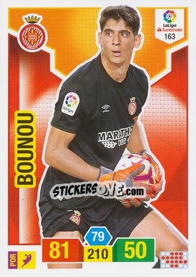 Sticker Bounou - Liga Santander 2018-2019. Adrenalyn XL n. 163 - Panini