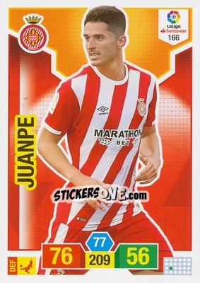 Sticker Juanpe - Liga Santander 2018-2019. Adrenalyn XL n. 166 - Panini