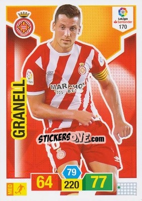 Cromo Granell - Liga Santander 2018-2019. Adrenalyn XL - Panini