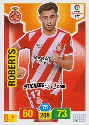 Figurina Roberts - Liga Santander 2018-2019. Adrenalyn XL - Panini