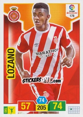 Sticker Lozano - Liga Santander 2018-2019. Adrenalyn XL n. 178 - Panini