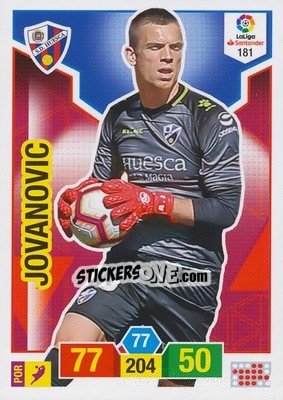 Sticker Jovanovic - Liga Santander 2018-2019. Adrenalyn XL - Panini
