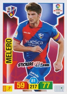 Sticker Melero - Liga Santander 2018-2019. Adrenalyn XL n. 188 - Panini