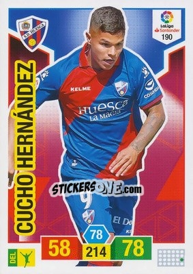 Cromo Cucho Hernández - Liga Santander 2018-2019. Adrenalyn XL - Panini