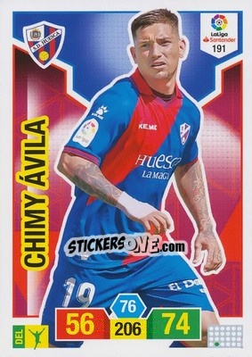 Figurina Chimy Ávila - Liga Santander 2018-2019. Adrenalyn XL - Panini