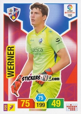Sticker Werner - Liga Santander 2018-2019. Adrenalyn XL n. 192 - Panini