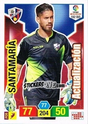 Sticker Santamaría - Liga Santander 2018-2019. Adrenalyn XL - Panini