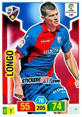 Cromo Longo - Liga Santander 2018-2019. Adrenalyn XL - Panini