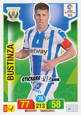 Sticker Bustinza - Liga Santander 2018-2019. Adrenalyn XL - Panini