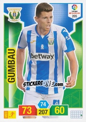 Cromo Gumbau - Liga Santander 2018-2019. Adrenalyn XL n. 205 - Panini