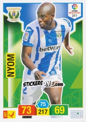 Cromo Nyom - Liga Santander 2018-2019. Adrenalyn XL n. 211 - Panini