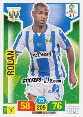 Cromo Rolan - Liga Santander 2018-2019. Adrenalyn XL n. 214 - Panini