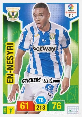 Sticker En-Nesyri - Liga Santander 2018-2019. Adrenalyn XL n. 215 - Panini