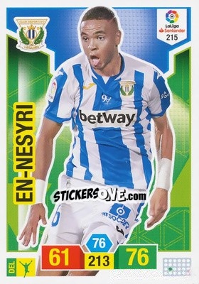 Cromo En-Nesyri - Liga Santander 2018-2019. Adrenalyn XL - Panini