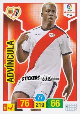Sticker Advíncula - Liga Santander 2018-2019. Adrenalyn XL n. 254 - Panini