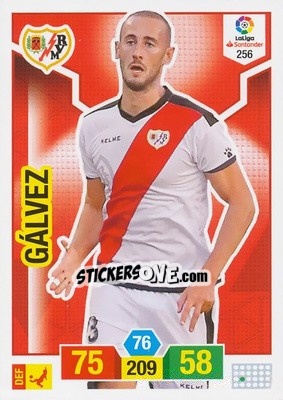 Cromo Gálvez - Liga Santander 2018-2019. Adrenalyn XL n. 256 - Panini
