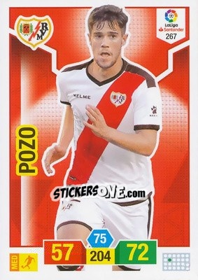 Sticker Pozo - Liga Santander 2018-2019. Adrenalyn XL - Panini