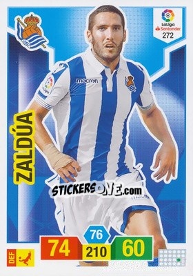 Sticker Zaldua - Liga Santander 2018-2019. Adrenalyn XL n. 272 - Panini
