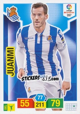 Figurina Juanmi - Liga Santander 2018-2019. Adrenalyn XL - Panini