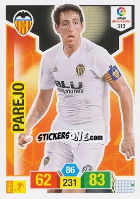 Cromo Parejo - Liga Santander 2018-2019. Adrenalyn XL - Panini