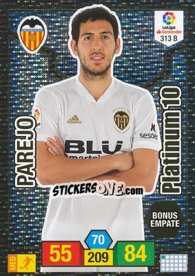 Sticker Parejo - Liga Santander 2018-2019. Adrenalyn XL n. 313B - Panini