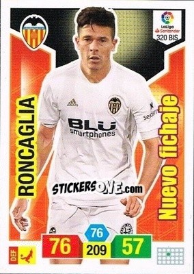 Cromo Roncaglia - Liga Santander 2018-2019. Adrenalyn XL - Panini