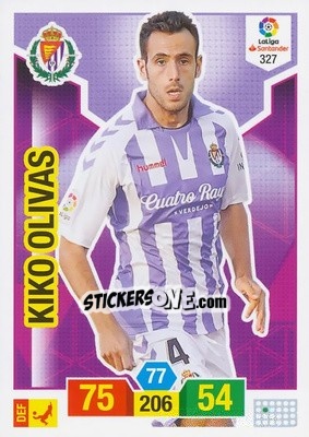 Sticker Kiko Olivas - Liga Santander 2018-2019. Adrenalyn XL n. 327 - Panini