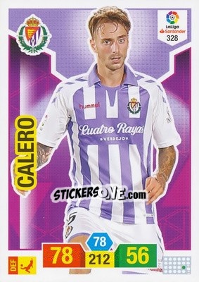 Sticker Calero - Liga Santander 2018-2019. Adrenalyn XL n. 328 - Panini