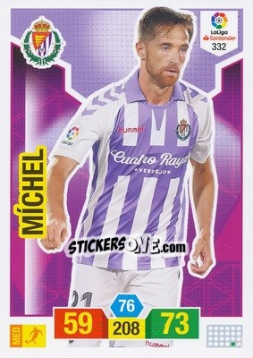 Figurina Míchel - Liga Santander 2018-2019. Adrenalyn XL - Panini